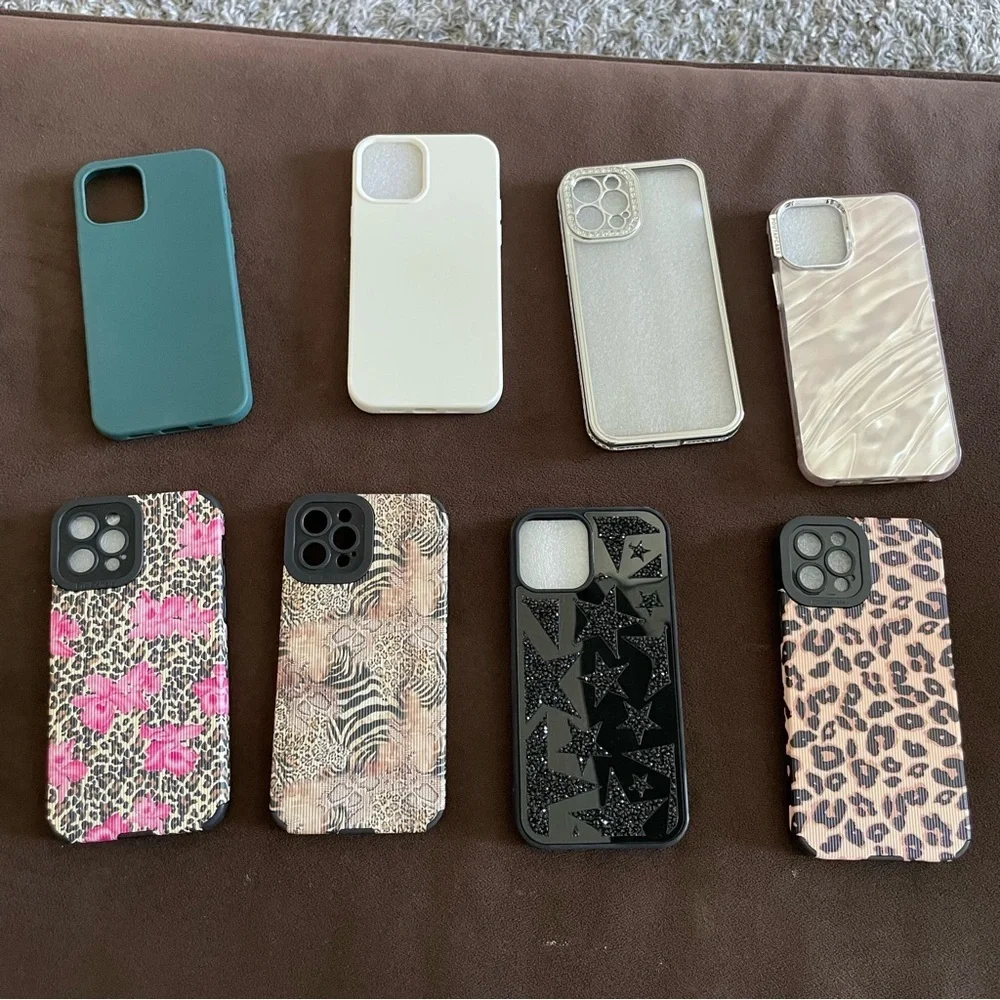 Lot of 8 NIB iPhone 12 Pro phone cases